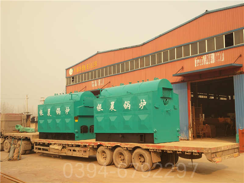 厂家提货银晨锅炉WNS型500公斤蒸发量天然气锅炉耗气量
