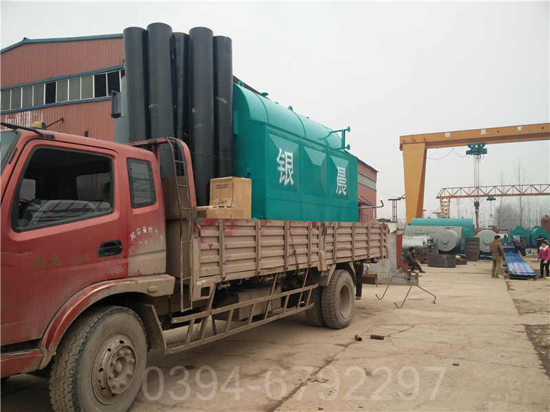 厂家直销银晨锅炉0.5吨蒸汽 1.0Mpa压力天然气锅炉燃气用量