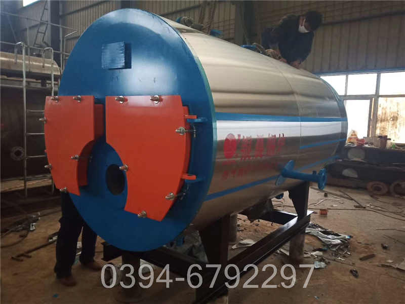 厂家提货银晨锅炉WNS型500公斤蒸发量天然气锅炉耗气量